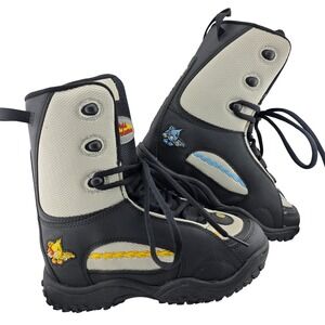 World Industries Snowboard Boots Flame Boy Wet Willy Youth 4 Nostalgia